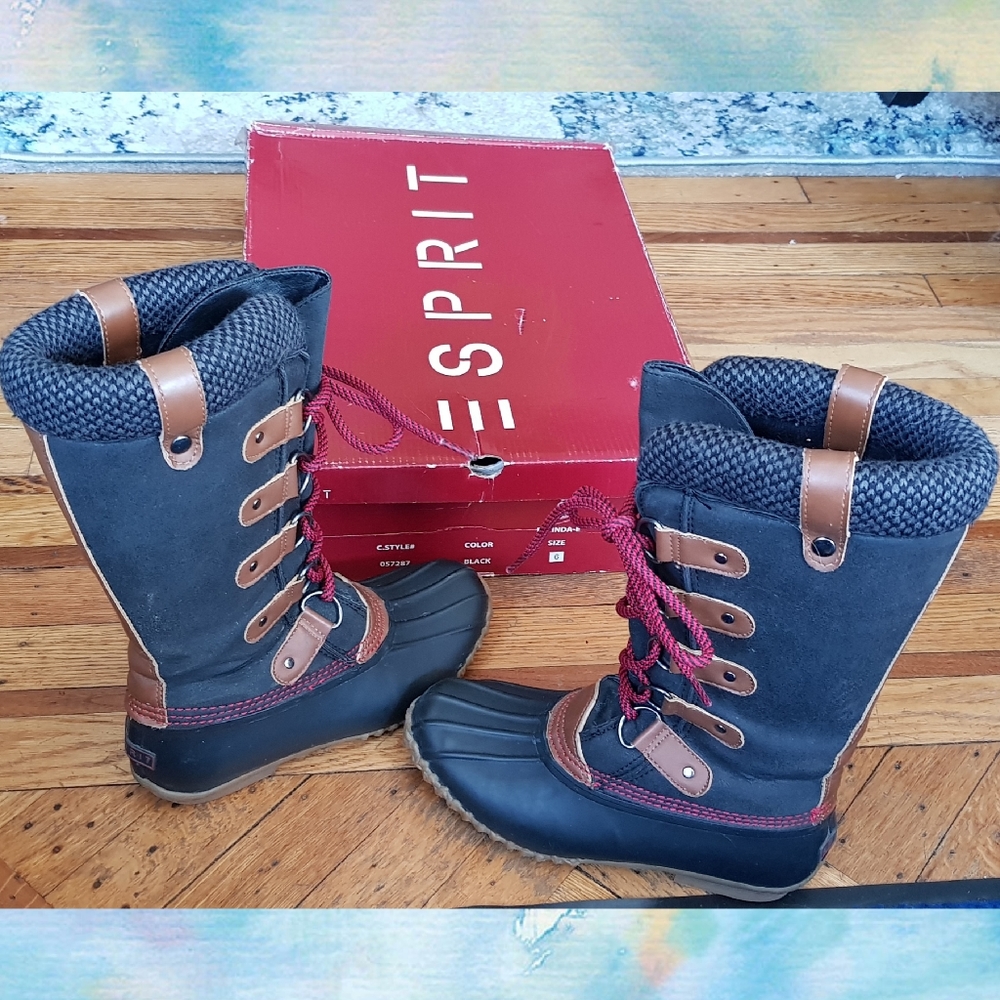 Esprit Black Rain boots  style 057287